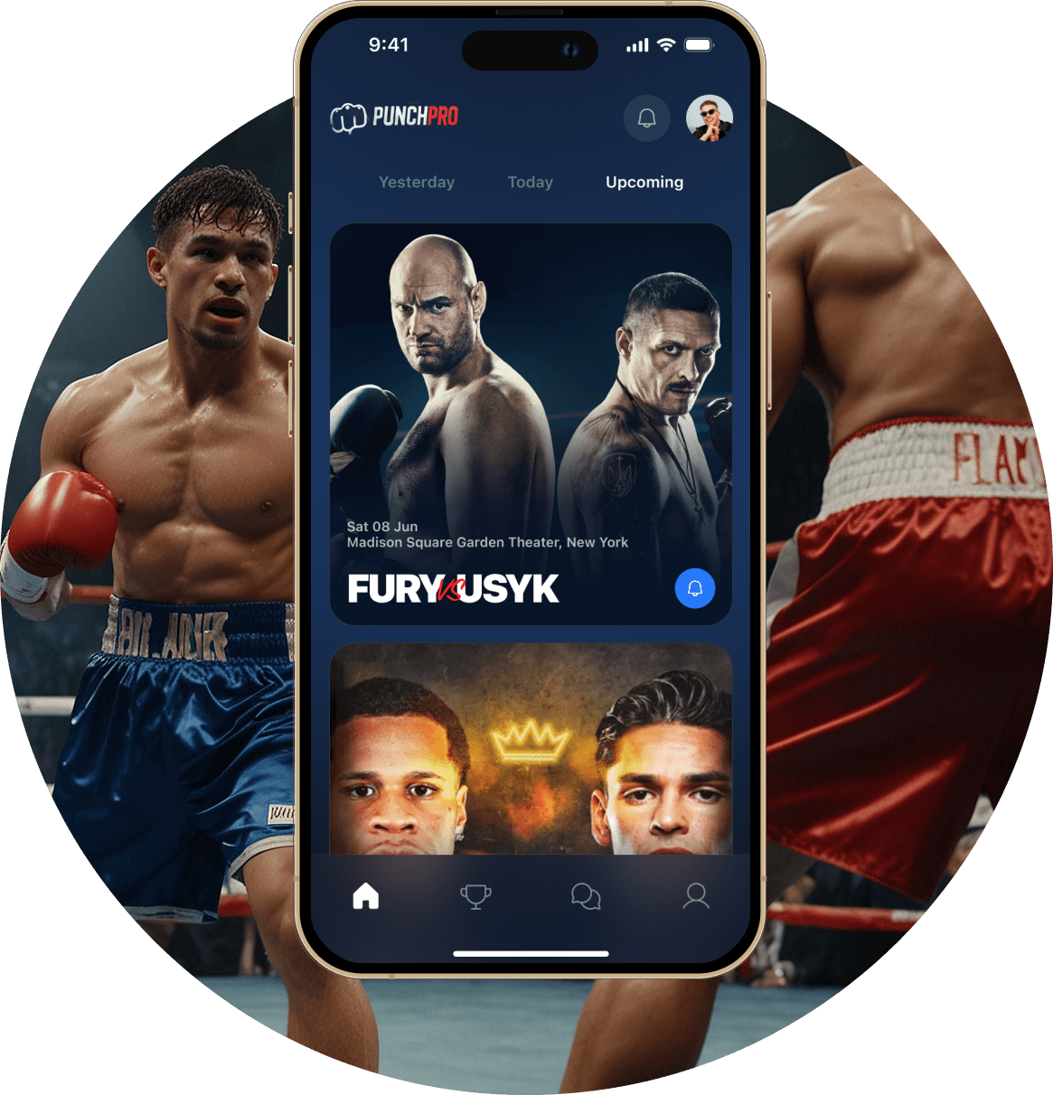 Boxing betting App
